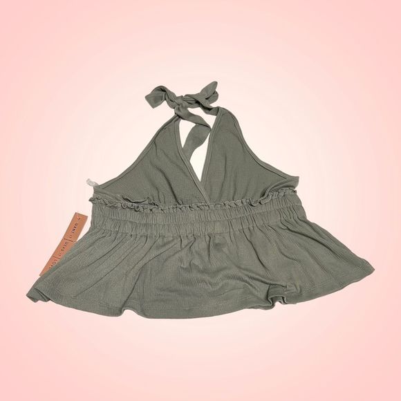 NWT Almost Famous Babydoll Halter - Picture 2 of 3